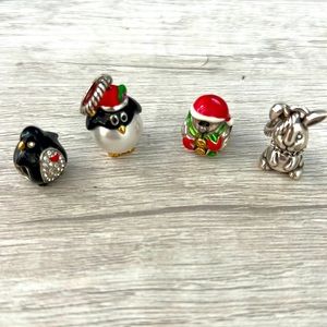 Brighton Charms Set of 4 Holiday Charms